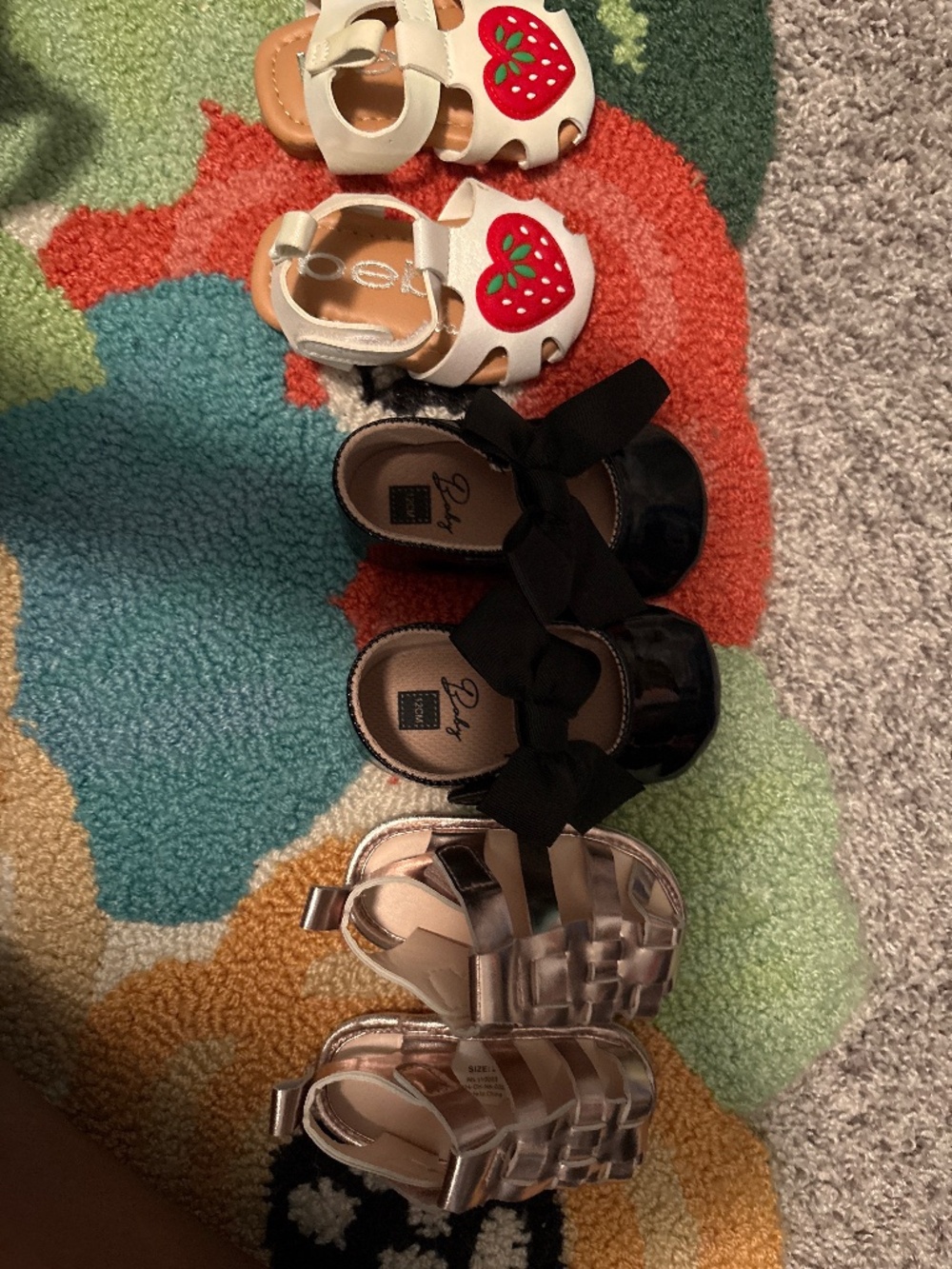 Infant babygirl shoes